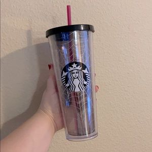 Starbucks spider web Halloween cup